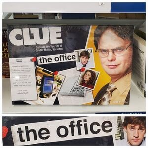 Clue The Office Board Game Sealed in Package NEW 2019